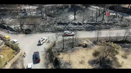 Bakan Koca, yangın bölgelerinde görev alan gönüllü UMKE personelini paylaştı