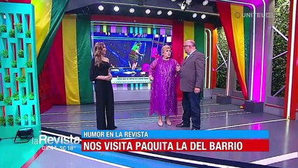Humor: Paquita puso muy nervioso a Gonzalo Gorriti durante su visita
