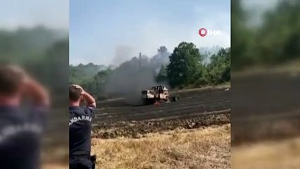 Bursa’da anız yakan çitçiye ceza