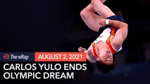Carlos Yulo narrowly misses Olympic vault medal