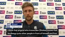 I just want my friend to be okay - Root supportive of Stokes' indefinite break