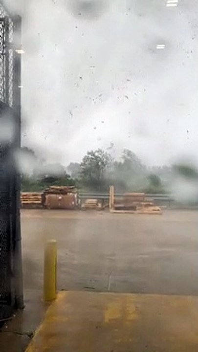 EF-3 Tornado While Working in Bensalem