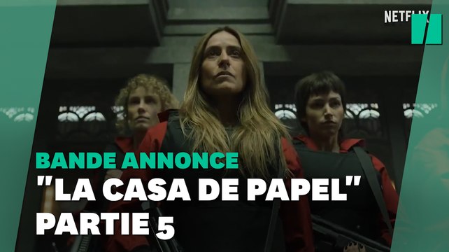 La Casa de Papel partie 5 se dévoile dans une première bande-annonce