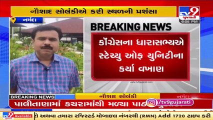 Congress MLA visits Statue Of Unity, calls it unforgettable experience_ TV9News