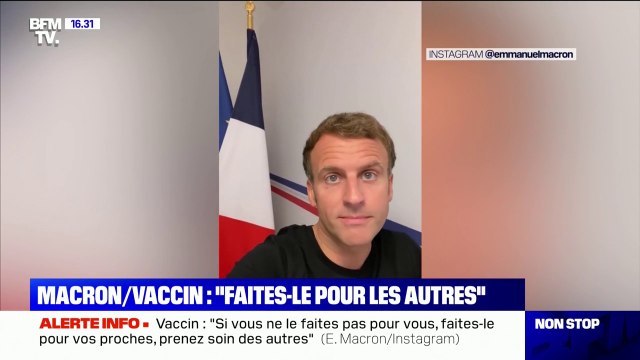 Si vous ne le faites pas simplement pour vous, faites-le pour vos proches : Emmanuel Macron répond aux Français sur la vaccination