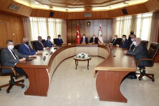 Son dakika haber | KKTC Cumhurbaşkanı Tatar, Maraş açılımı gündemiyle toplanan Bakanlar Kuruluna başkanlık etti