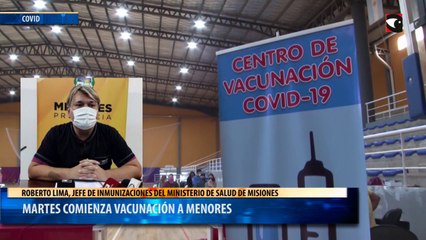 Martes comienza vacunación a menores