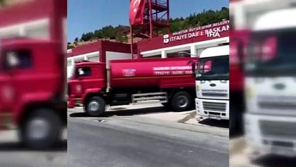 Balıkesir’den Marmaris yangın bölgesine ikinci ekip yola çıktı