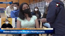 Mañana comienza la vacunación a Preadolescentes