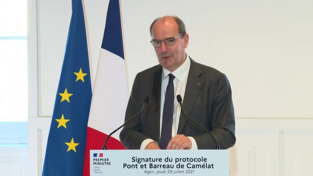 Intervention du Premier ministre depuis Agen