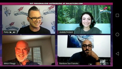 GalaxyCon Live Comic-Con Stargate Atlantis day 2 Rainbow Sun Francks Mitch Pileggi Jodelle Ferland Daivd Nykl Andee Frizzell 07-24-2021