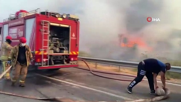 Marmaris Hisarönü tahliye ediliyor