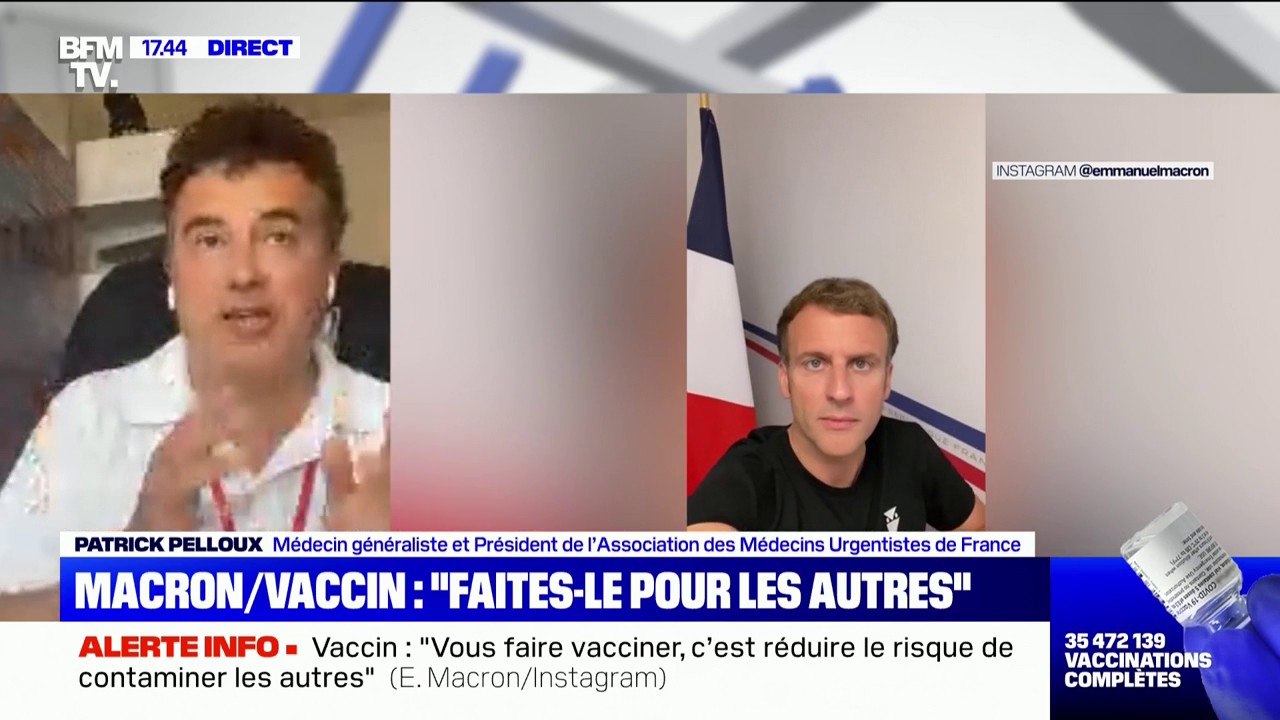 Vaccination: Patrick Pelloux appelle à "l'union nationale de la classe politique et sociale pour apporter de la pédagogie"