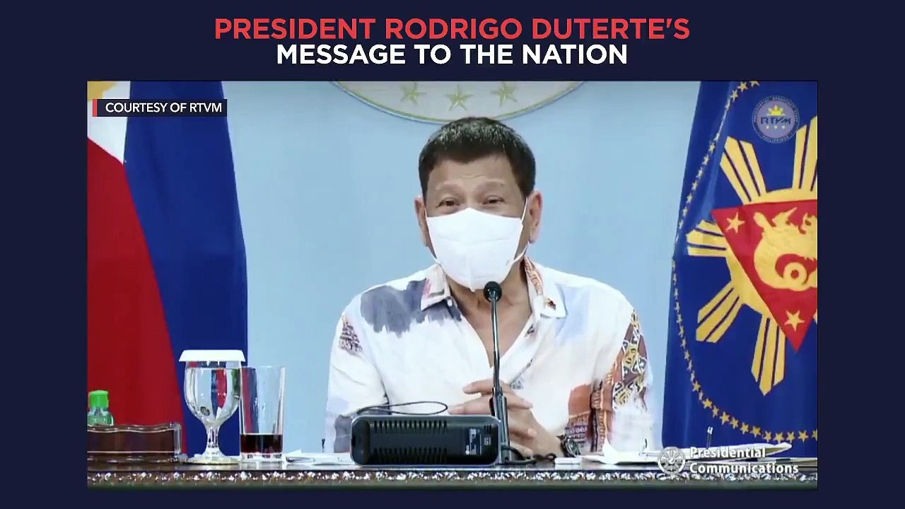 Duterte says US vaccine donations led him to keep VFA