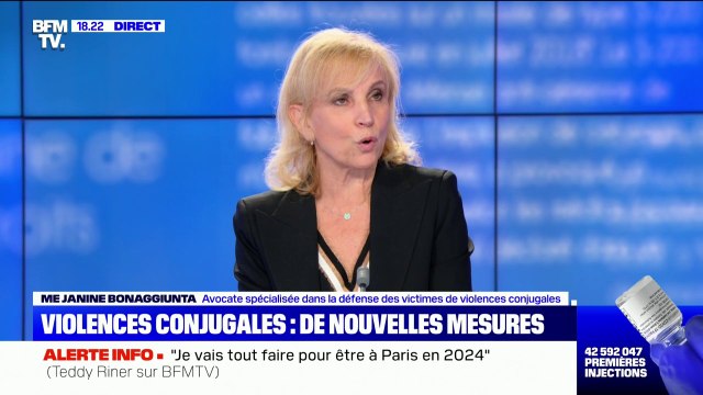 Violences conjugales: pour Me Bonaggiunta, les mesures présentées par Gérald Darmanin sont un effet d'annonce