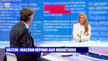 Story 1 : Emmanuel Macron répond aux inquiétudes sur le vaccin - 02/08