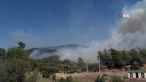 Marmaris Orhaniye yeniden yanmaya başladı