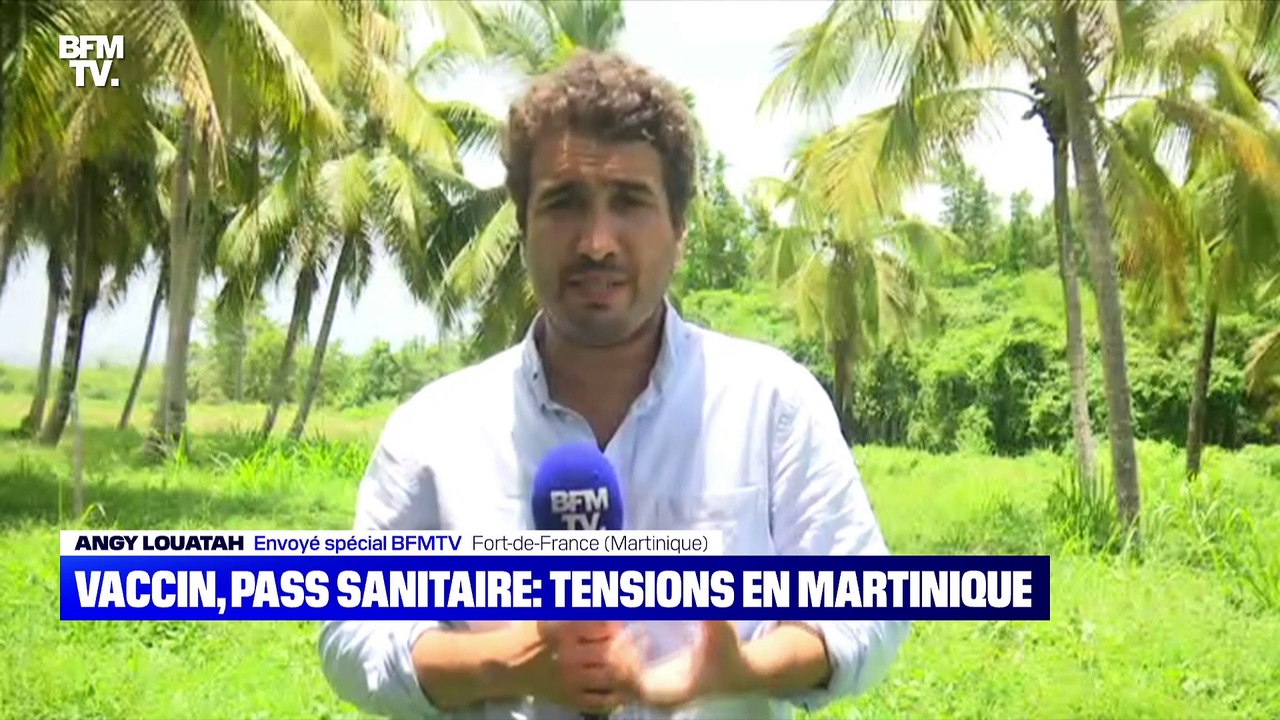 Story 2 : Tensions en Martinique à cause du vaccin et du pass sanitaire - 02/08