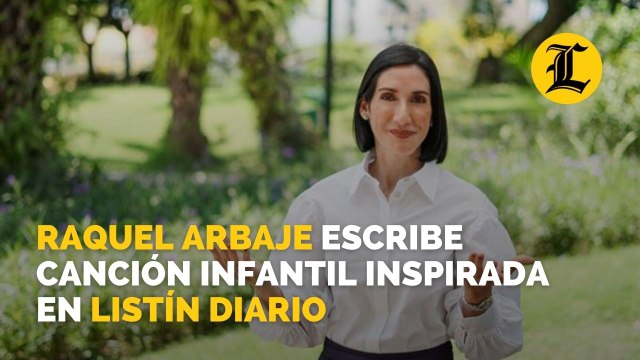Raquel Arbaje escribe canción infantil inspirada en Listín Diario