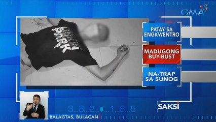 Chinese national, patay sa buy-bust operation | Saksi