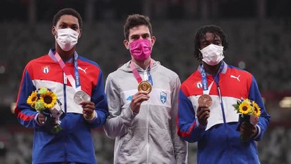 Saut en longueur - Tentoglou : "J'ai été chanceux de gagner"