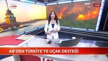 Türkiye Yangınlarına Dünyanın Dört Bir Yanından Yardım: AB’den Uçak Desteği Geldi!