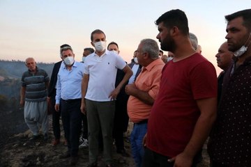 AK Partili Ömer Çelik: "Yanan alanların yapılaşmaya açılacağı yalan"