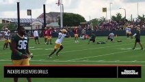 Packers Receivers Drills: Aug. 2