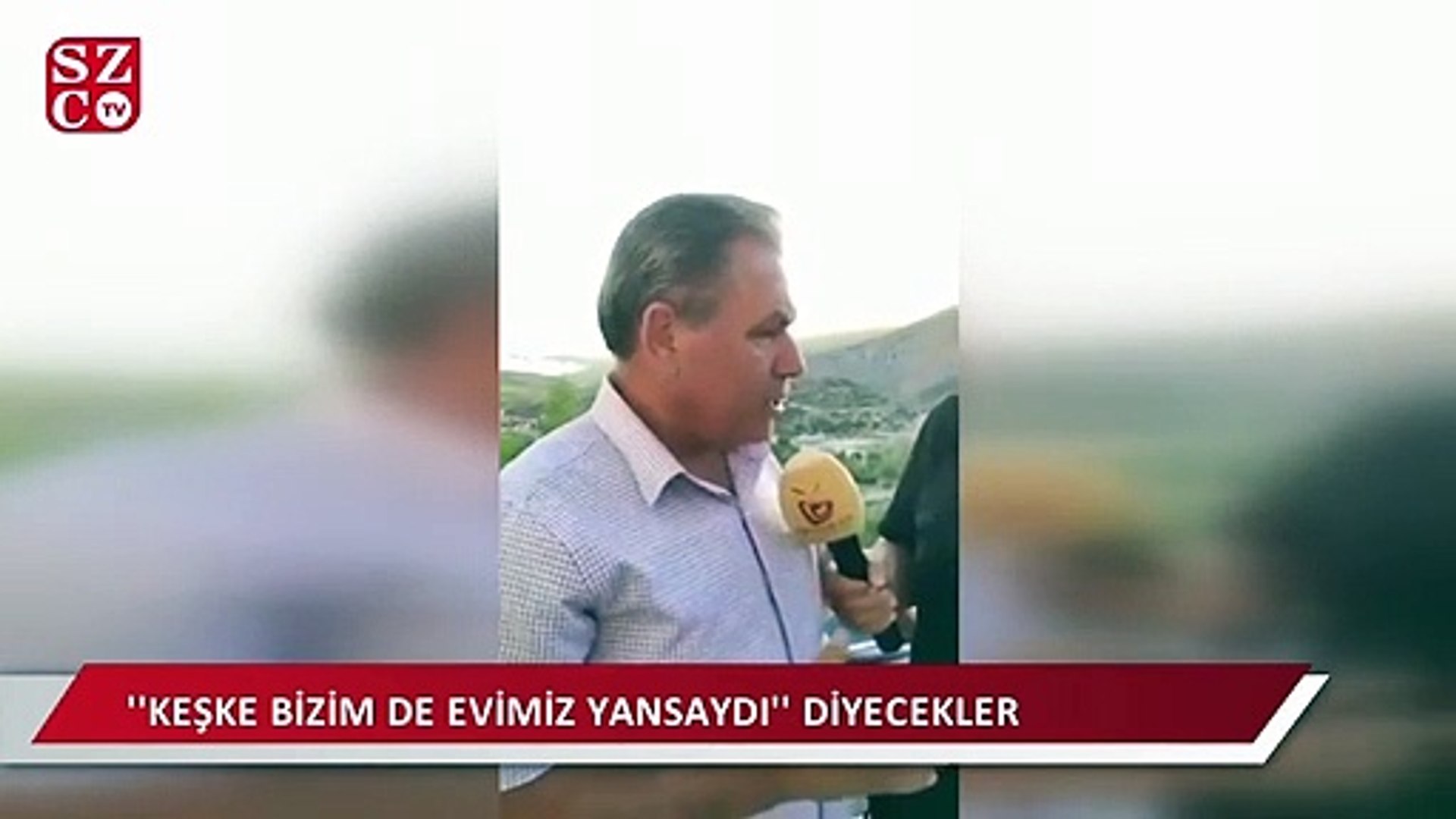 akp li baskan evi eski olan vatandaslar keske bizim de evimiz yansaydi diyecekler dailymotion video