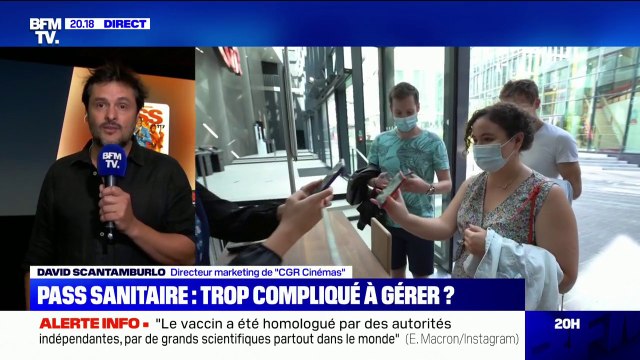 David Scantamburlo (CGR Cinémas) sur le pass sanitaire: La culture a essuyé les plâtres d'une mesure assez violente pour notre fréquentation