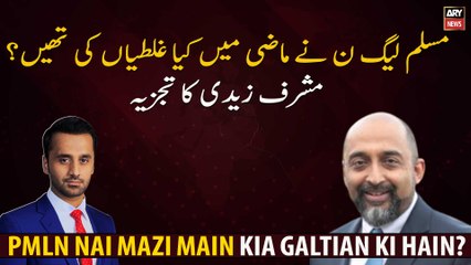 What mistakes did PML-N make in the past? Musharraf Zaidi's analysis