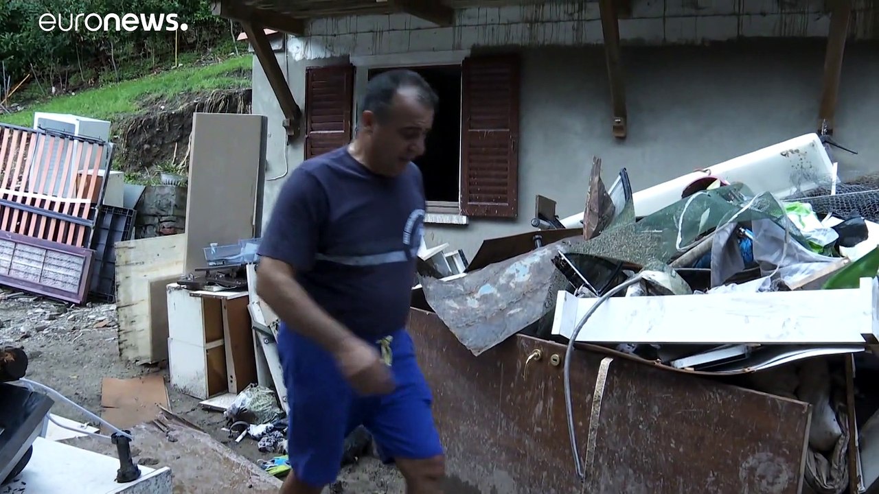 Extremwetter am Comer See