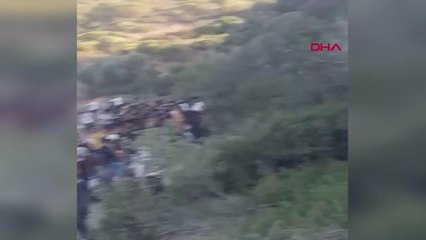 DATÇA'DA 72 GÖÇMEN YAKALANDI