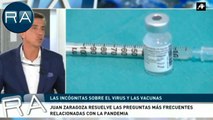 Juan Zaragoza explica en 6 minutos los posibles efectos secundarios de Pfizer y Moderna