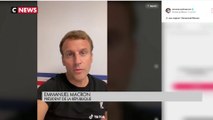 Emmanuel Macron répond aux questions des jeunes sur le vaccin sur les réseaux sociaux