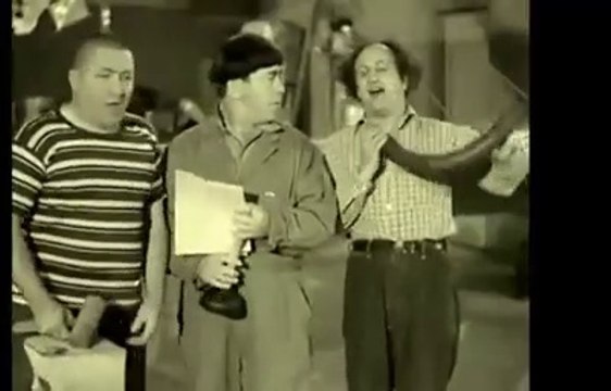 Colours stooges comedy moe flying