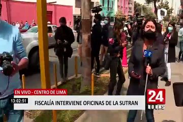 Ministerio Público interviene sede de Sutran por caso 'La balanza'