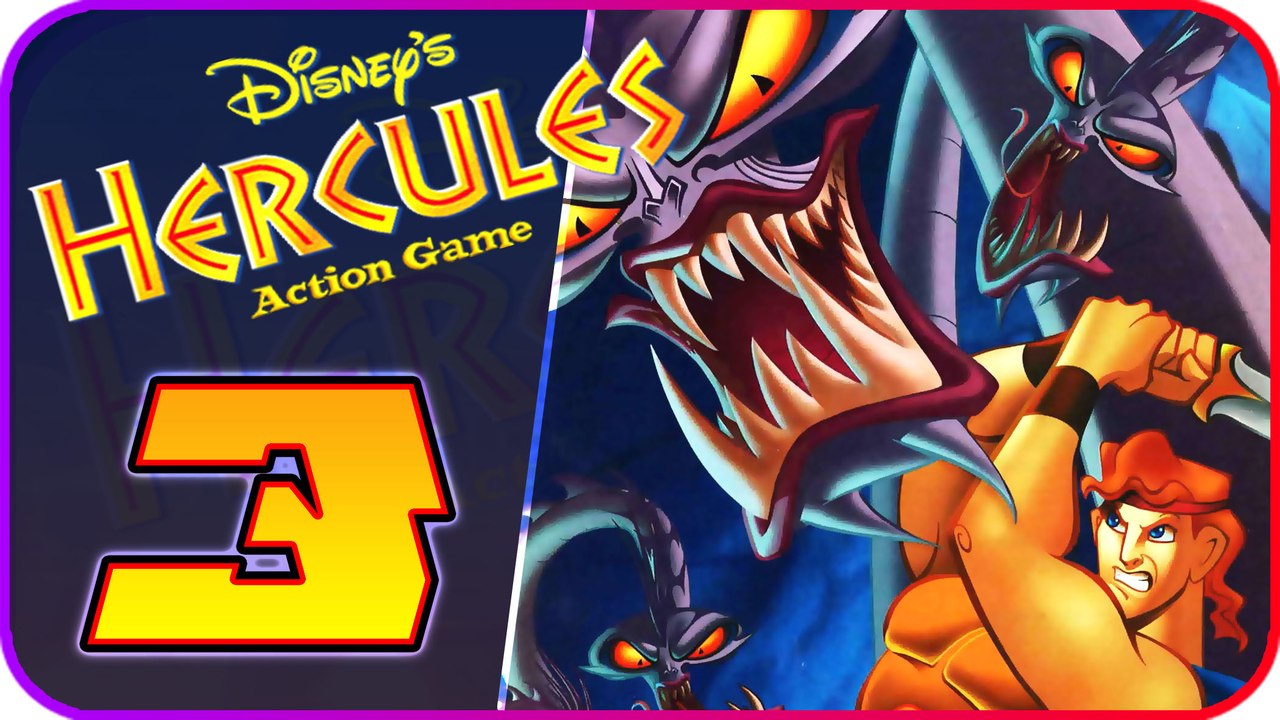 Disney's Hercules Walkthrough Part 3 (PS1) 100% - Hero's Gauntlet