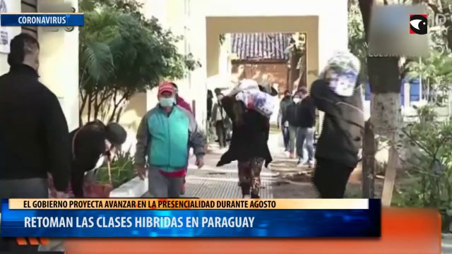 Retoman las clases hibridas en Paraguay