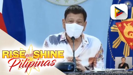 Télécharger la video: Pangulong Duterte, tiniyak na patuloy na tinututukan ng pamahalaan ang vaccination program; mga bansang nag-donate ng bakuna sa Pilipinas, pinasalamatan ni Pangulong Duterte