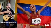 La canción en homenaje a la campeona olímpica Yulimar Rojas