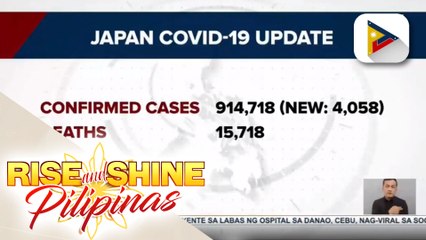 Japan, nakapagtala na ng surge ng COVID-19