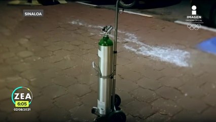 Familias de Sinaloa se trasladan a Durango para conseguir oxigeno