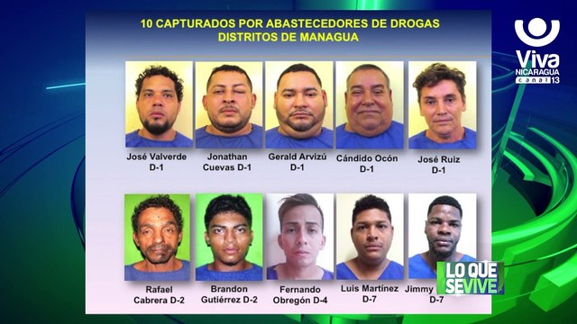 Policía Nacional captura a 62 personas señaladas de cometer diversos delitos