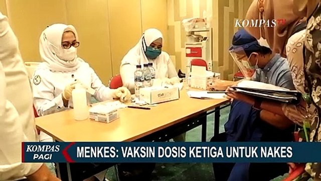Sudah Disetujui, Menkes Tegaskan Vaksinasi Covid-19 Dosis Ketiga Hanya untuk Nakes