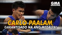 Carlo Paalam stops world champ, gets PH another sure medal | GMA News Feed