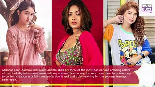 Bold Beauties Ashnoor Kaur Aashika Bhatia Arishfa Khan impress fans with their vogue quotient