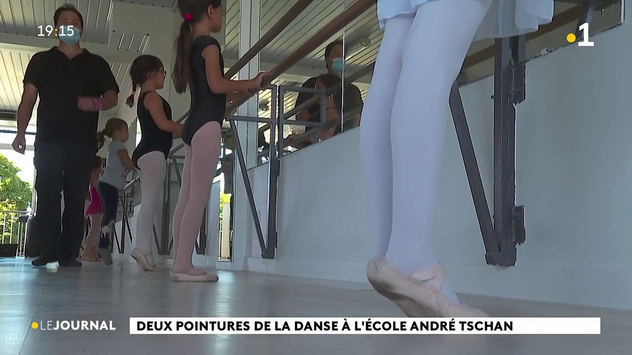 Deux pointures de la danse à l'école André Tschan
