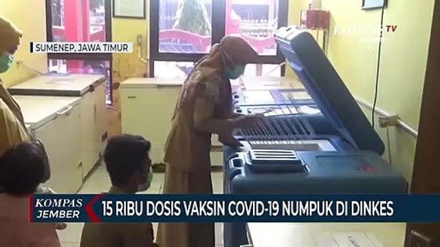 Vaksinasi Tidak Maksimal, 15 Ribu Dosis Vaksin Covid-19 Numpuk di Dinkes Sumenep