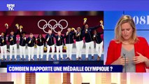 Combien rapporte une médaille olympique ? - 03/08